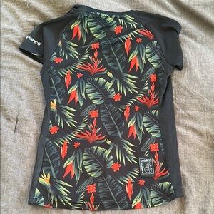 Dharco Tropical Print Cycling Jersey